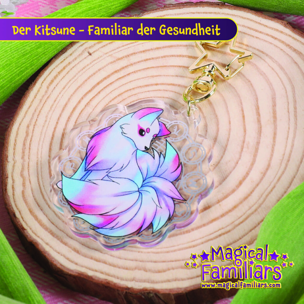 Schlüsselanhänger: Kitsune - Familiar der Gesundheit
