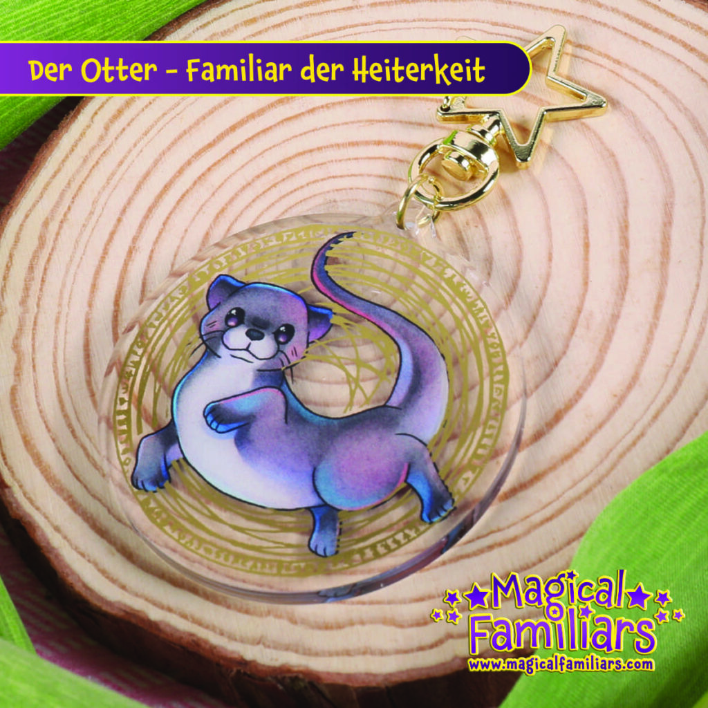 Schlüsselanhänger: Der Otter - Familiar der Heiterkeit