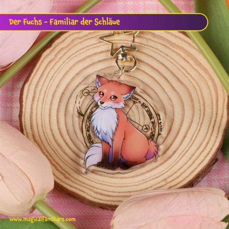 Schlüsselanhänger: Der Fuchs - Familiar der Schläue
